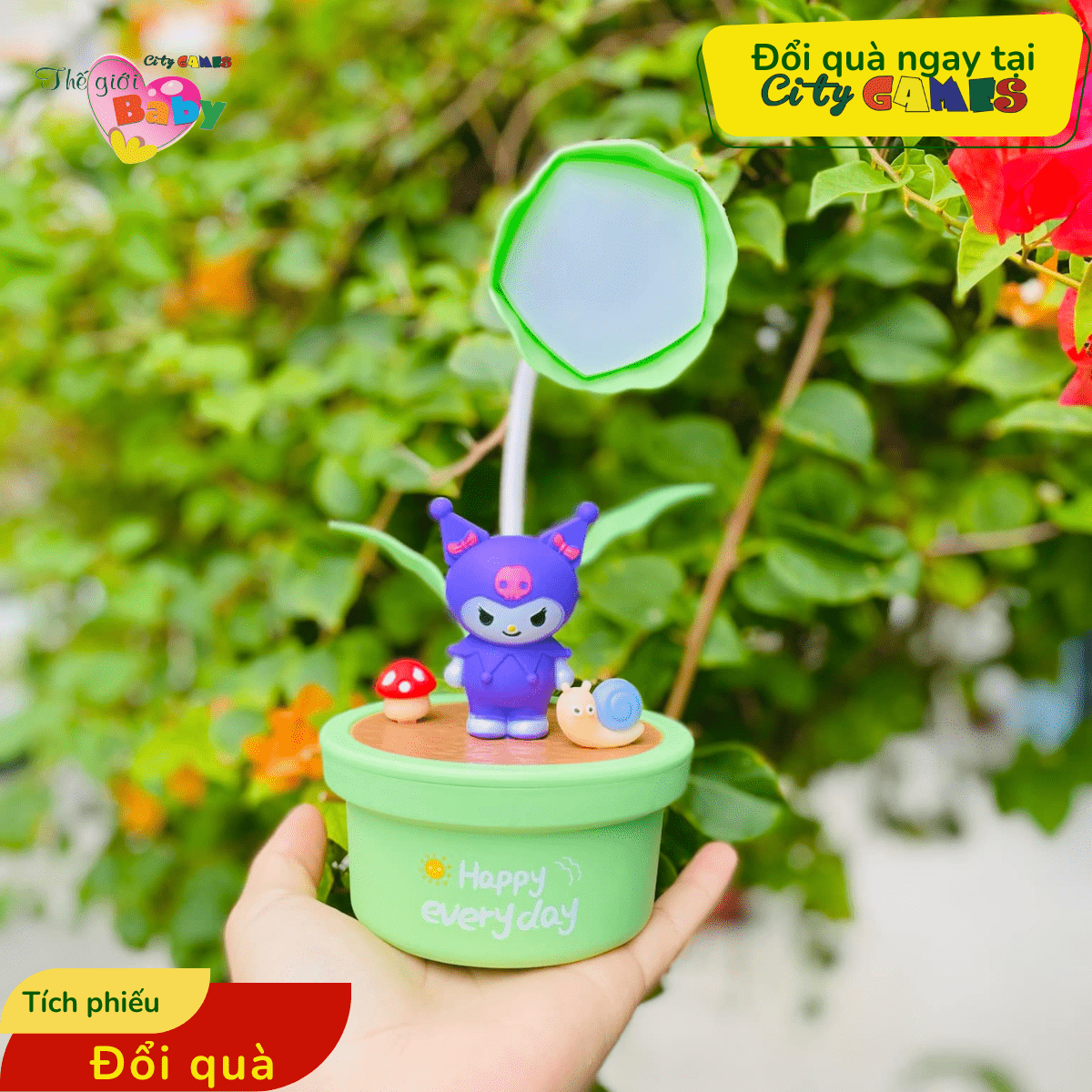 ĐÈN NGỦ ĐỀ BÀN KUROMI - CITY GAMES