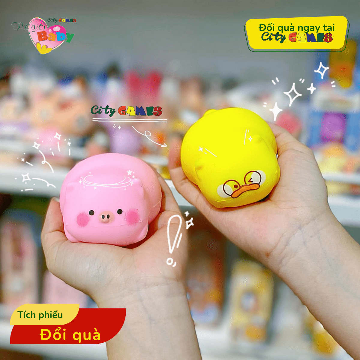 ĐỒ CHƠI SQUISHY GIẢM STRESS