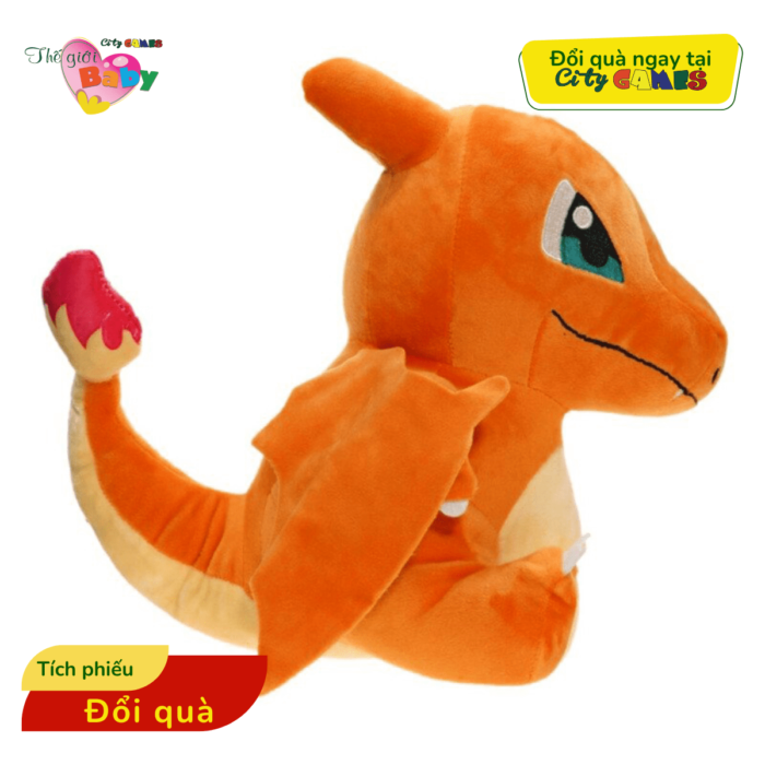 GẤU BÔNG POKEMON RỒNG LỬA CITY GAMES
