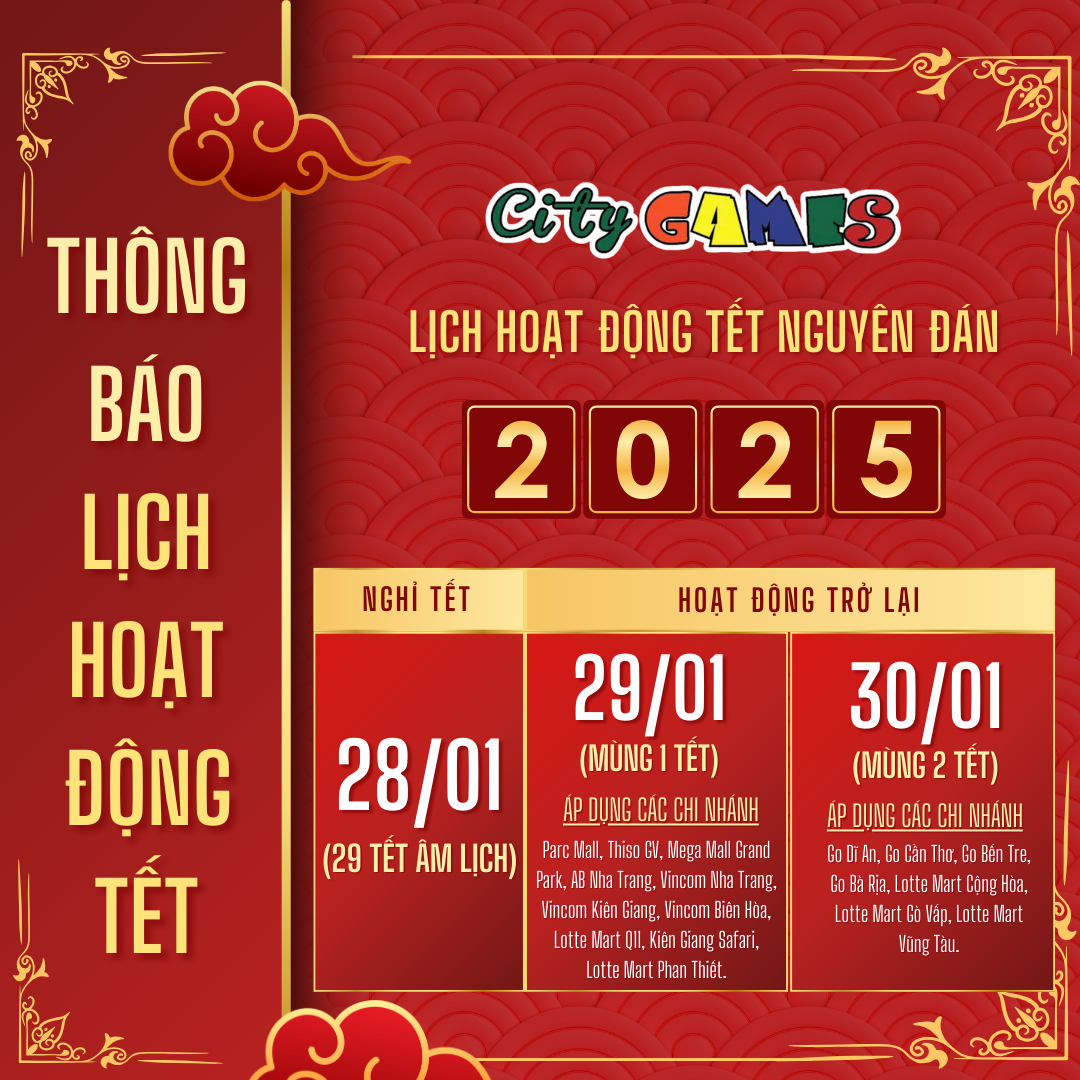 LỊCH HOẠT ĐỘNG TẾT NGUYÊN ĐÁN 2025