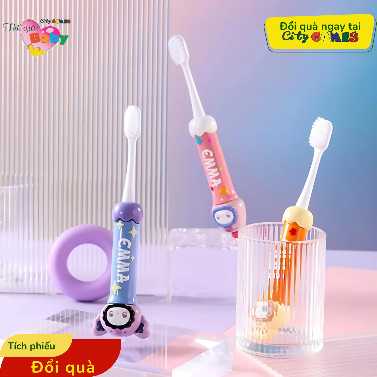 HỘP BẤT NGỜ BLINDBOX BÀN CHẢI EMMA RUA RUA ZOO