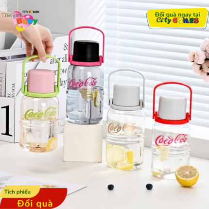 BÌNH NHỰA LÙN QUAI XÁCH