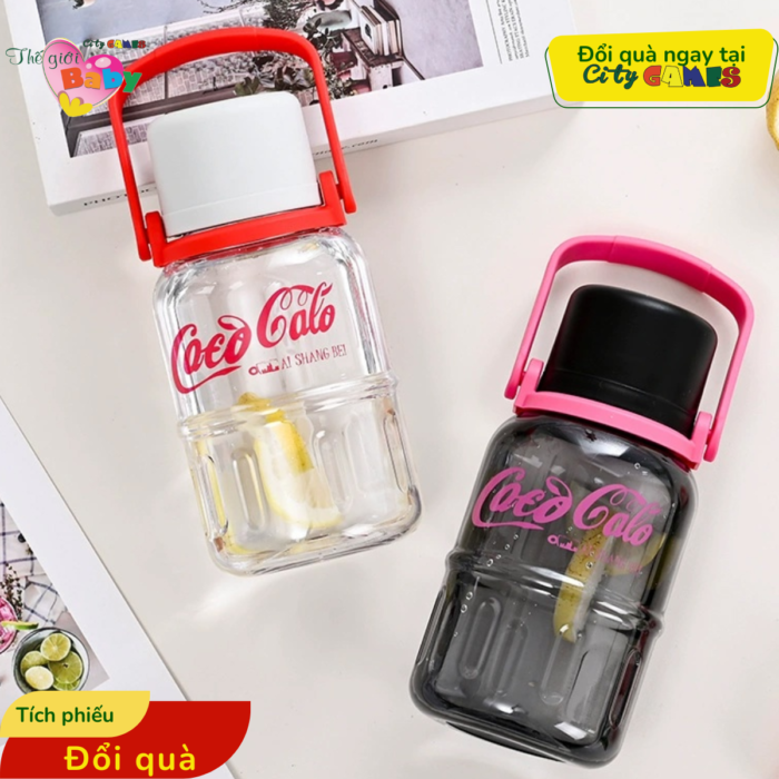 BÌNH NHỰA LÙN QUAI XÁCH