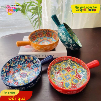 CHẢO SỨ THỔ CẨM