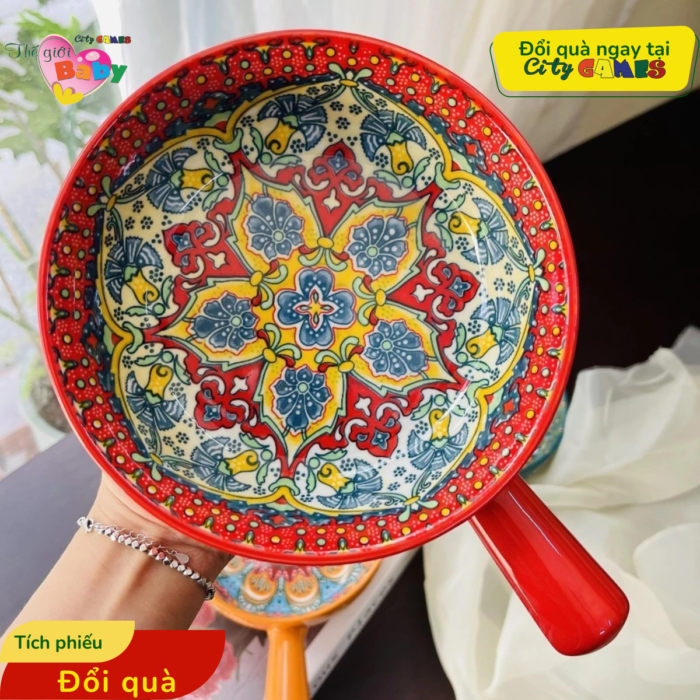 CHẢO SỨ THỔ CẨM