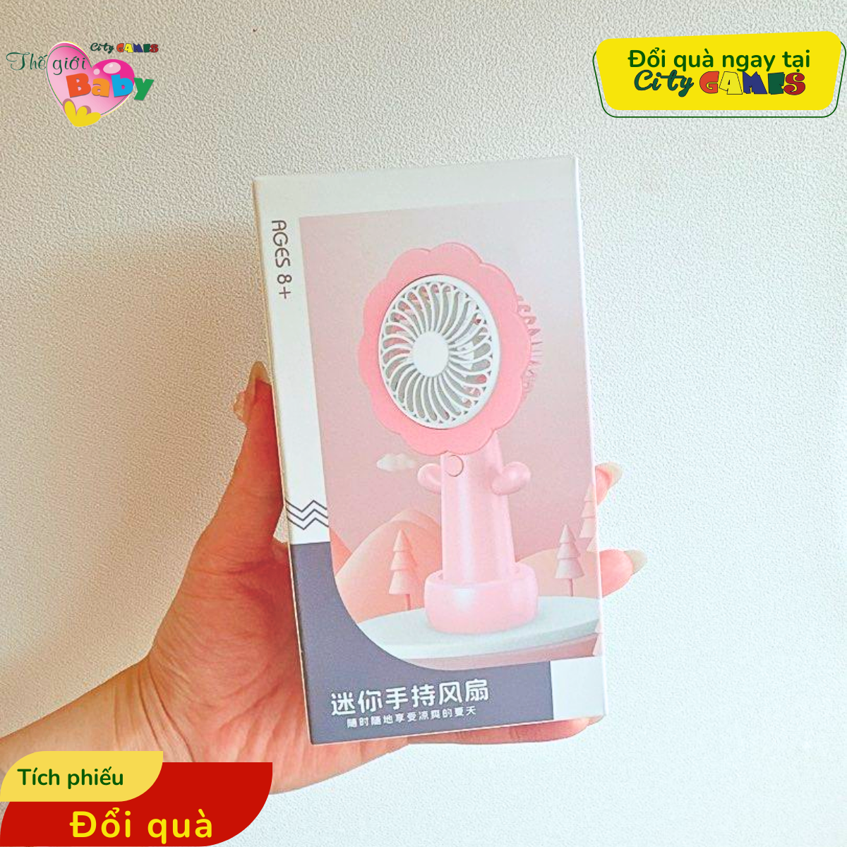 QUẠT CẦM TAY/ ĐỂ BÀN