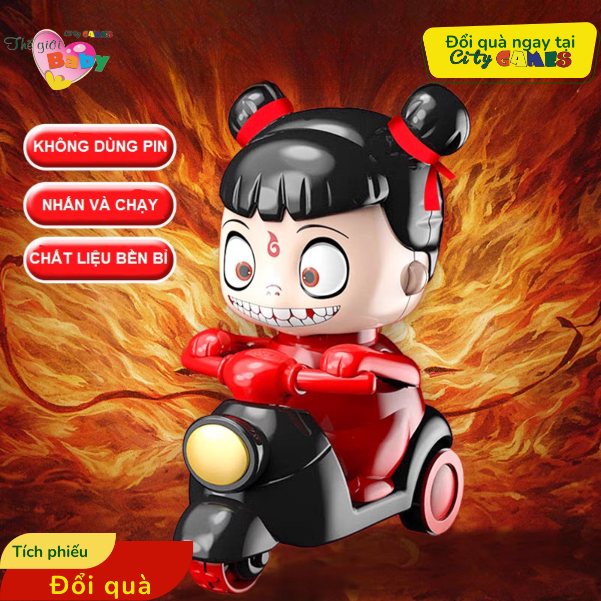 ĐỒ CHƠI XE ĐÀ NHÂN VẬT NATRA 2