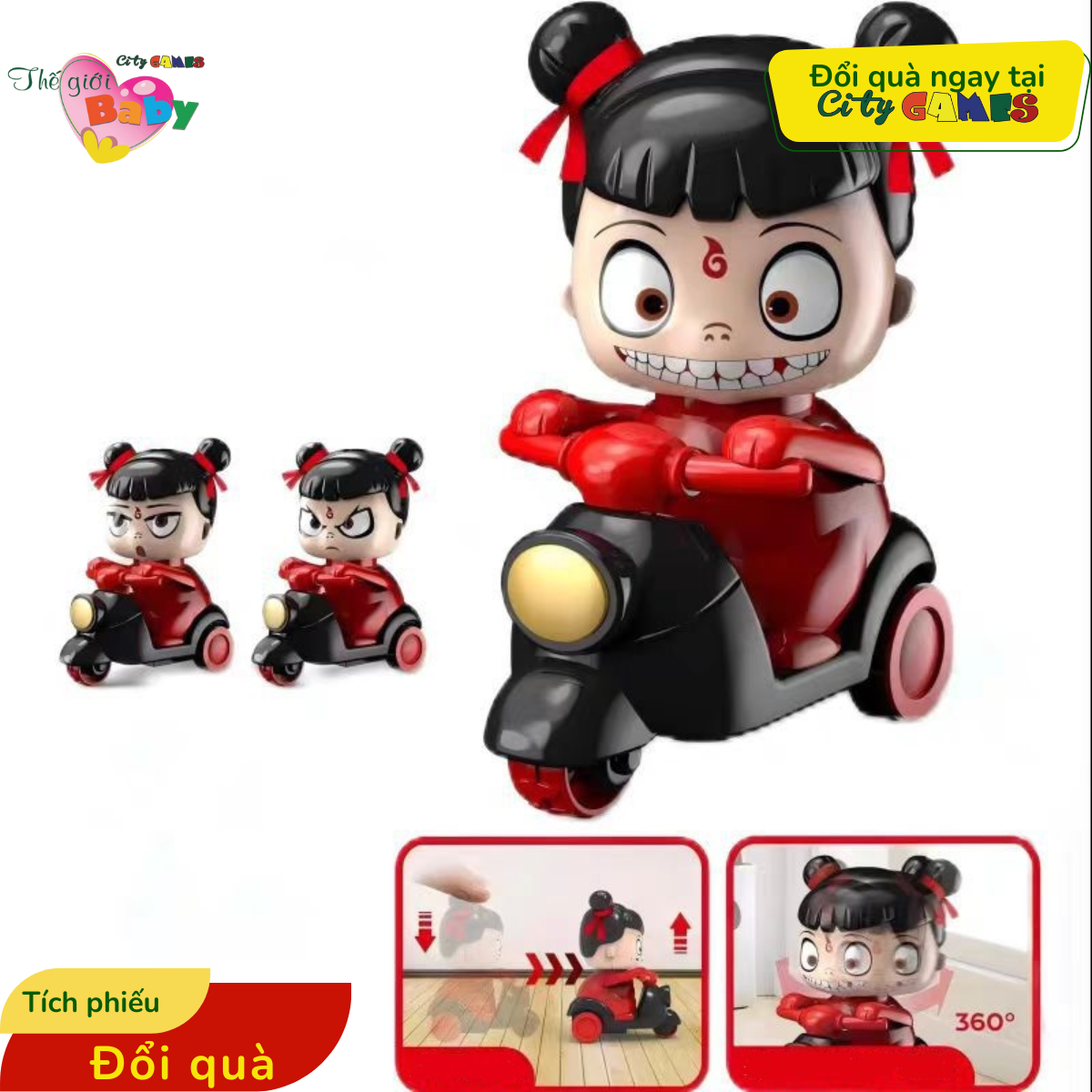 ĐỒ CHƠI XE ĐÀ NHÂN VẬT NATRA 2