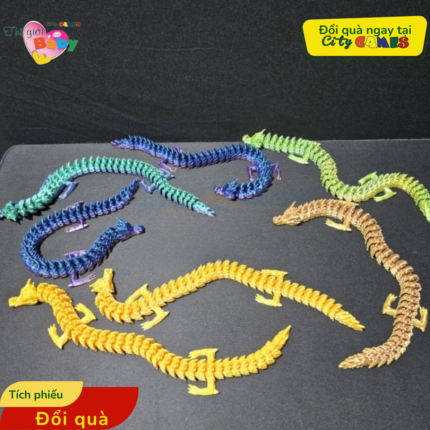 MÔ HÌNH RỒNG IN 3D CÓ KHỚP CHUYỂN ĐỘNG