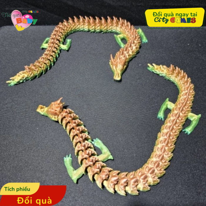 MÔ HÌNH RỒNG IN 3D CÓ KHỚP CHUYỂN ĐỘNG