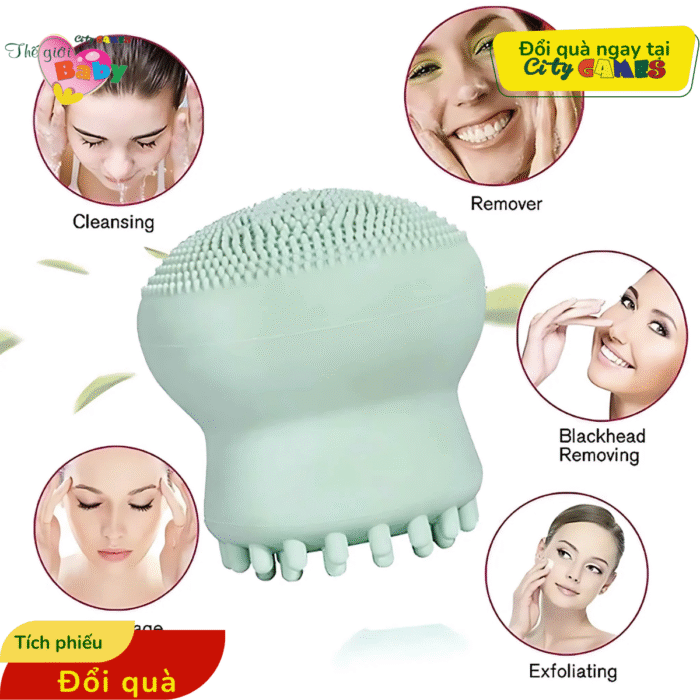 CỌ RỬA MẶT BẠCH TUỘC