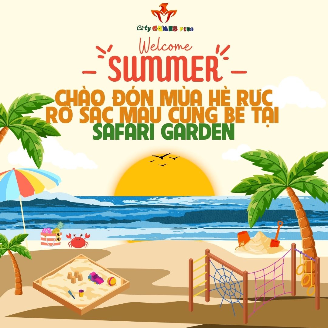 🎉 CITY GAMES PLUS – SAFARI GARDEN KIÊN GIANG VỪA ĐÓN KHÁCH ĐOÀN ISCHOOL CAMP! 🚌