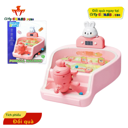 MÁY BẮN BÓNG PINBALL MINI TAI THỎ